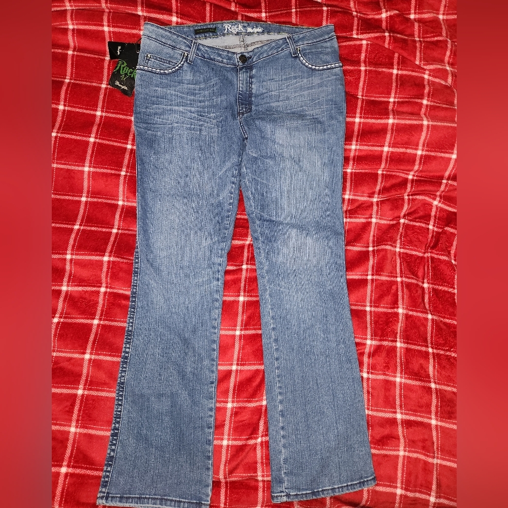 Rock 47 By Wrangler Women's Boot Cut Jeans